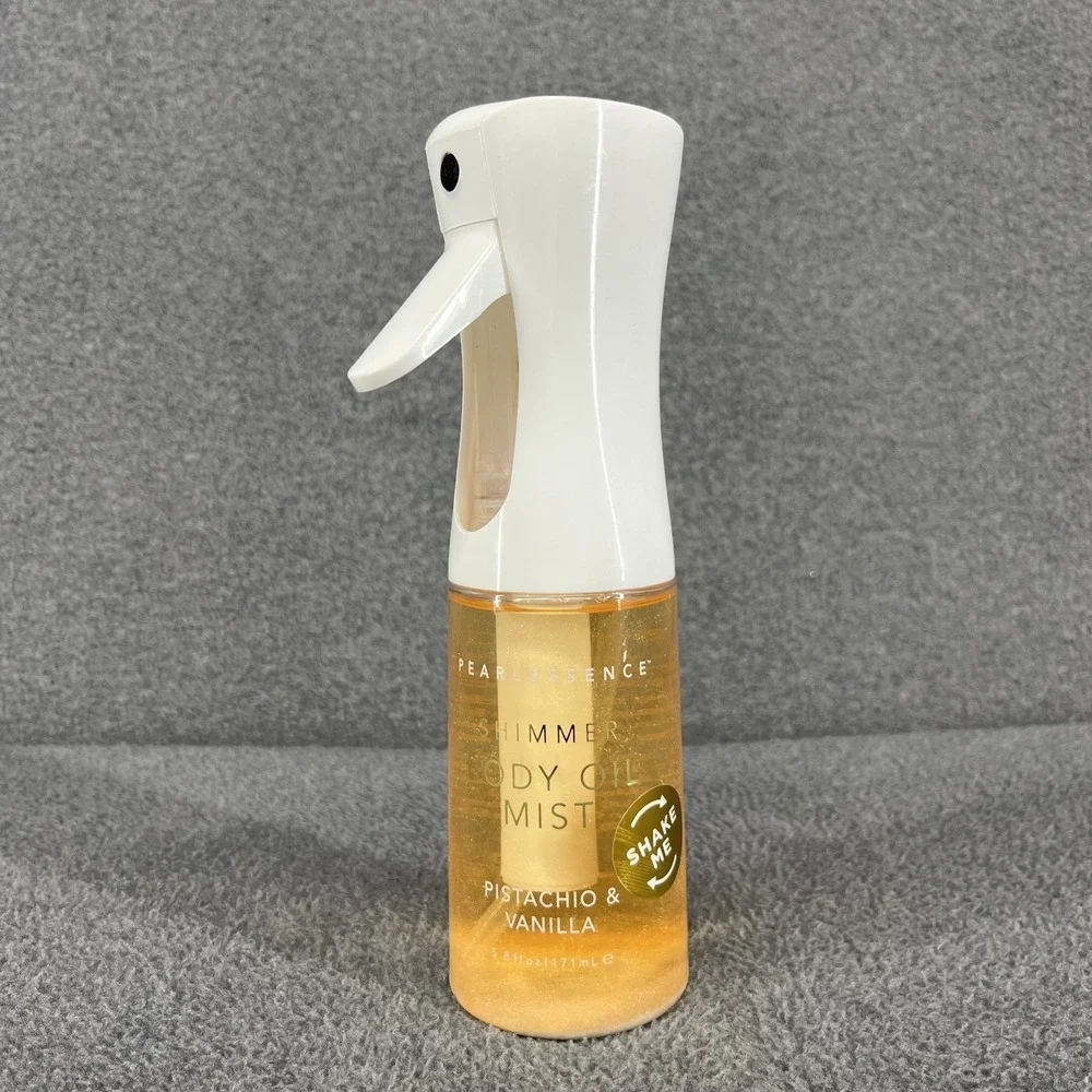 PEARLESSENCE Shimmer Body Oil Mist Pistachio & Vanilla Scent‎ 5.8 oz